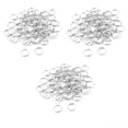 thumbnail image 1 of 10mm Dia Silver Tone Metal Split Loop Key Rings Holders Replacement 240 Pcs,240 x Split Key Ring,Silver, 1 of 4