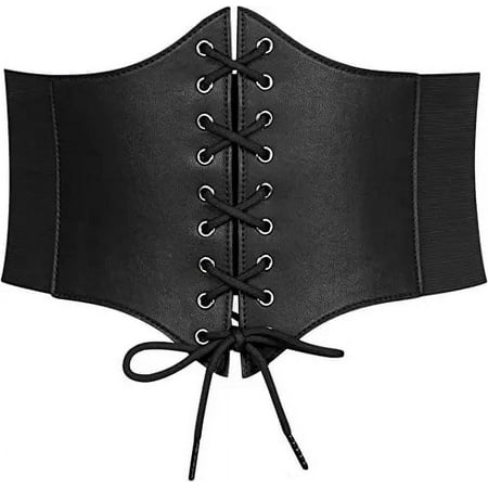 NANAHuang Gothic Sexy Underbust Corset Waist Trainer Slimming Lingerie Shapewear Women Lace-up Girdling Corselete Plus Size Fajas Clothes