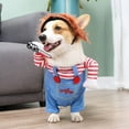 thumbnail image 4 of Pet Deadly Doll Dog Costume, Cosplay Halloween Christmas Funny Clothes Party Costume for Small Medium and Large Dogs (Small), 4 of 7