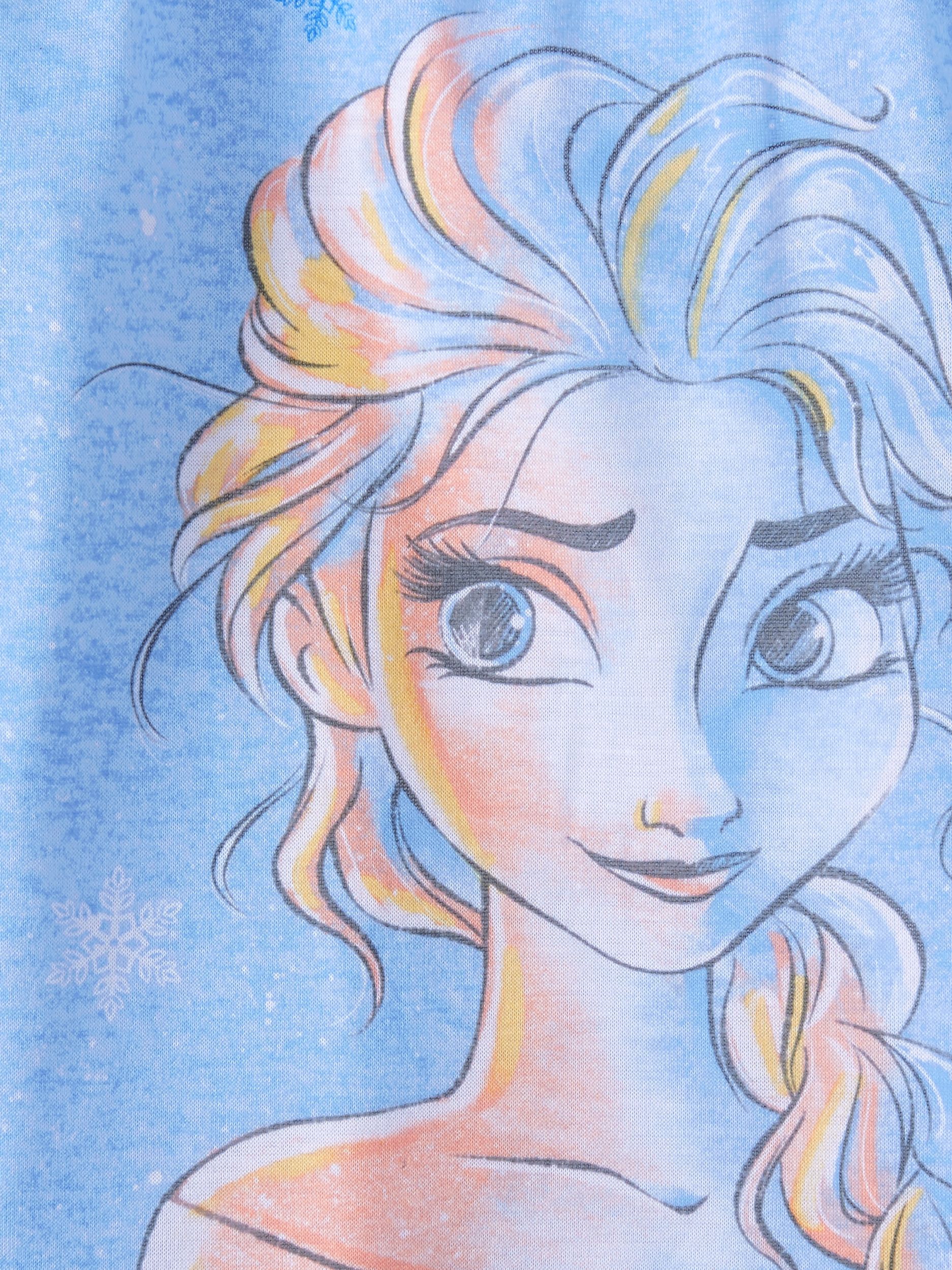 Frozen Elsa Girl's 2-Piece Pajama Set (Little Girls & Big Girls) - image 2 of 2