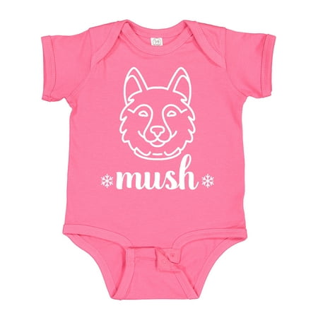 

Inktastic Husky Sled Dog Mush Gift Baby Boy or Baby Girl Bodysuit