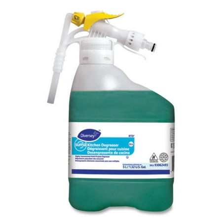 Suma Kitchen Degreaser, Unscented, 1.32 Gal Bottle, 1/carton