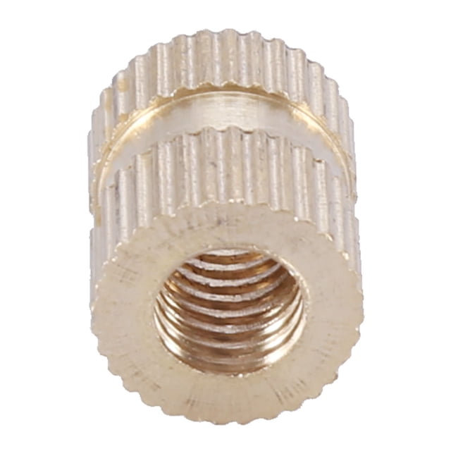 Inserts Filetés, Inserts Filetés en Laiton M6 pour Écrou Métallique Moulé Rond