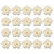 thumbnail image 1 of Uxcell Paquete de 20 Cabezas de Peonías Artificiales, Cabeza de Rosa de Seda Falsa para Bodas/Ramo/Pared de Flores/Artesanías DIY [8cm, Blanco], 1 of 7