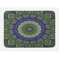thumbnail image 1 of Purple Mandala Bath Mat, Print with Petals and Leaves in Round Form Mandala Design, Plush Bathroom Decor Mat with Non Slip Backing, 29.5" X 17.5", Multicolor, by Ambesonne, 1 of 2