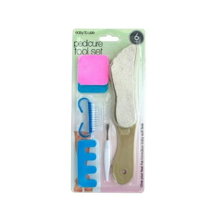 Import Direct Import Tool - Kole Imports GR173-64 Pedicure Tool Set - Pack of 64