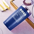thumbnail image 3 of Boss Nutritional Facts Travel Mug Tumbler.Funny Boss Day Gifts Office Gifts.Moving Appreciation Retirement Birthday Christmas Gifts For Men Women Boss Boss Lady From Employees(20oz Sapphire Blue), 3 of 6