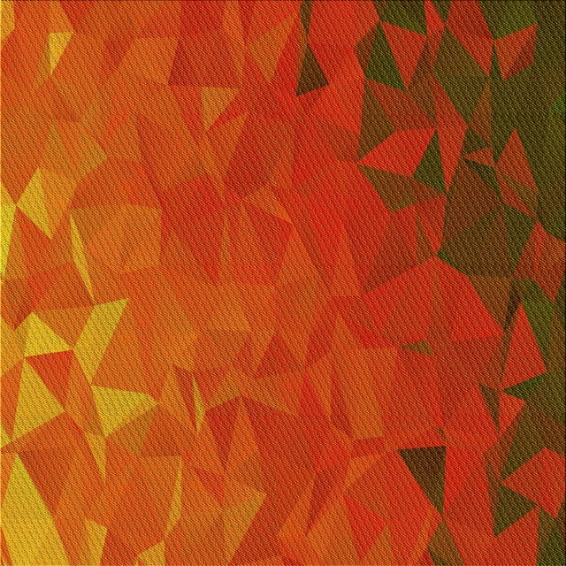 Ahgly Company Machine Washable Indoor Square Transitional Orange Red Orange Area Rugs, 4' Square