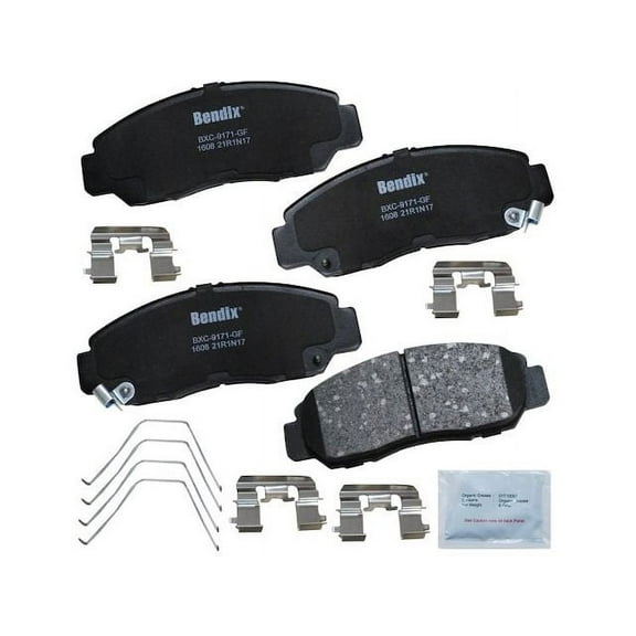 Front Brake Pad Set - Compatible with 2003 - 2007 Honda Accord 2004 2005 2006