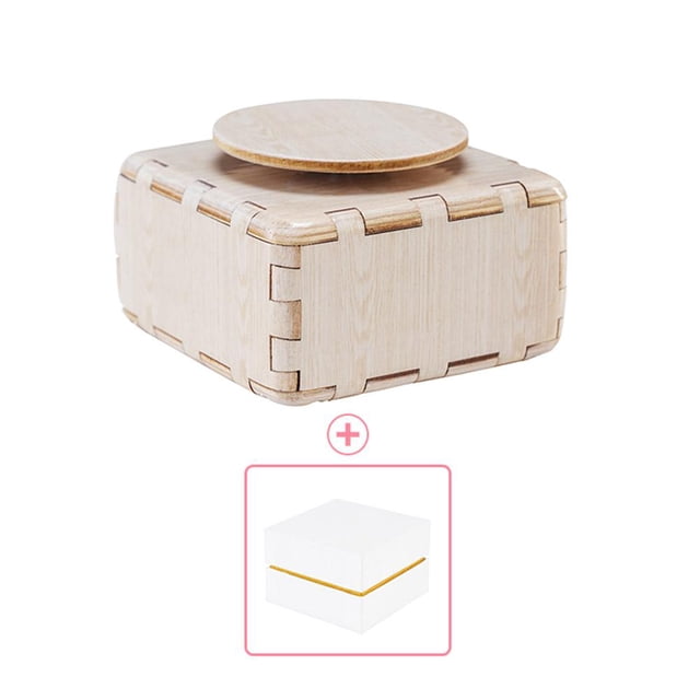 LUVCLS Caja de música giratoria de Cupido 3D Adornos de Cupido para el Día de San Valentín Regalos N3F2 Para adornos de oficina