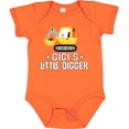 thumbnail image 3 of Inktastic Gigi Little Digger Construction Truck Boys Baby Bodysuit, 3 of 5