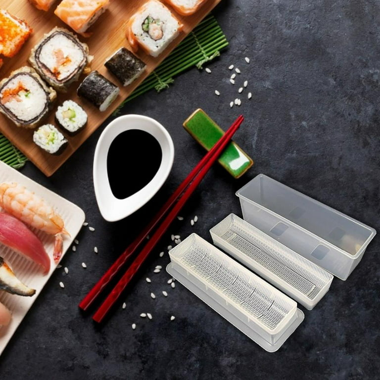 Worallymy Sushi Maker Mold Set Sushi Roller Mold Rice Roll Maker