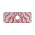 thumbnail image 7 of Yayeee Faucet Mat for Kitchen Sink 14.7" Diatomite Long Splash Guard Pad, Pink Brown Pattern, 7 of 7
