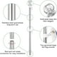 thumbnail image 2 of Asta de bandera para muebles de exterior, kit de asta de bandera de pared con anillo giratorio de 360 grados, kit de asta de bandera de acero inoxidable, ideal para casas, jardines, patios, cercas ext, 2 of 3
