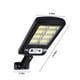 thumbnail image 3 of Solar Outdoor Lights Motion Sensor | Solar Powered LED Wall Security Light with Remote | IP65 Waterproof | 3 Modes | 14.56x4.48in | Wide Coverage for Yard Garden Patio Fence Door | 1 Pack, 3 of 9