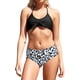 thumbnail image 1 of Women's Self Tie Front Halter de Dos Piezas de Traje de baño con Bikini de Cintura Alta Negro G Negro G Xishao ropa, 1 of 2