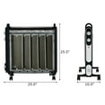 thumbnail image 2 of Gymax Chauffage Électrique Portable 1500W Mica avec Protection contre la Surchauffe, 2 of 10