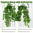 thumbnail image 6 of Fabulas 24 Pack 173Ft Artificial Ivy Fake Vines, Ivy Vines Garland Greenery Hanging Plants Vines Leaf for Wedding Garden Party Home Room Wall Decor Aesthetic, 6 of 7