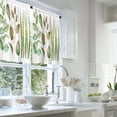 thumbnail image 2 of LALILO Kitchen Curtains and Valances Set of 3 36" Floral Window Treatment Tiers for Window Decor, 2 of 5