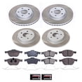 thumbnail image 2 of PowerStop Front and Rear Semi-Coated Rotor and Low-Dust Ceramic Brake Pad Kit SC4492, 2 of 3