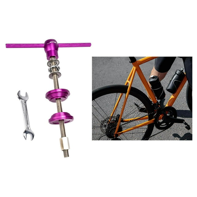 pitrice Bike Bottom Bracket Removal Installation Tool MTB Bicycle Hub Headset Tool