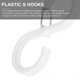 thumbnail image 3 of 8 Pcs Garment Rack Heavy Duty S Hanging Hooks S Hanger Hooks Pan Hanging Hooks Pot Hooks S Hooks Hanging, 3 of 3
