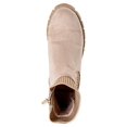 thumbnail image 3 of No Boundaries Women's Knit Chelsea Boots, Wide Width Available, 3 of 5