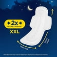 thumbnail image 4 of STAYFREE Secure Nights Sanitary Pads - XXL, 40 Pads, 4 of 5
