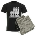 thumbnail image 6 of CafePress - Prepare For The Alpacalypse Men's Dark Pajamas - Men's Dark Loose Fit Cotton Pajama Set, 6 of 7