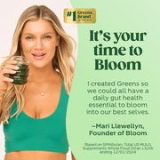 Bloom Nutrition Greens & Superfoods Powder, Mango, 25 Servings