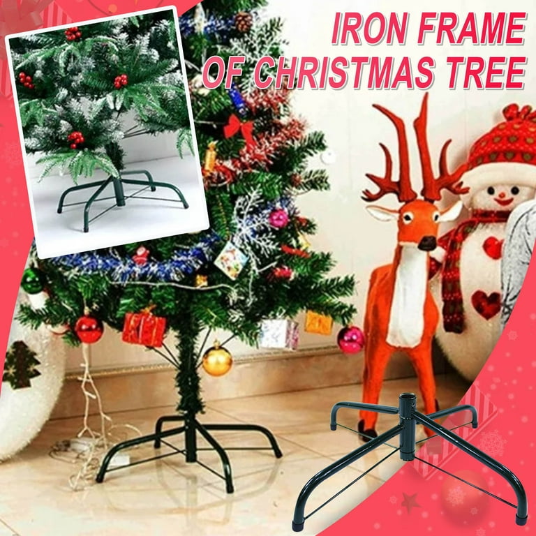 Tergayee Replacement Christmas Tree Stand for Artificial Trees,Replacement Christmas Tree Stand for Artificial Trees, Folding Christmas Tree Base