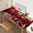 thumbnail image 4 of The Amazing Digital Circus-themed extra-large Non-Slip Base leather Desk Table mat—versatile for computer desks, dining tables, and more.12"x24"(30X60cm）, 4 of 6