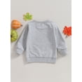 thumbnail image 4 of Wassery Toddler Halloween Clothes for Boys Girls Infant Baby Autumn Winter Sweatshirts Long Sleeve Round Neck Letter Print Pullovers Tops Halloween Clothing 0-4Y, 4 of 8