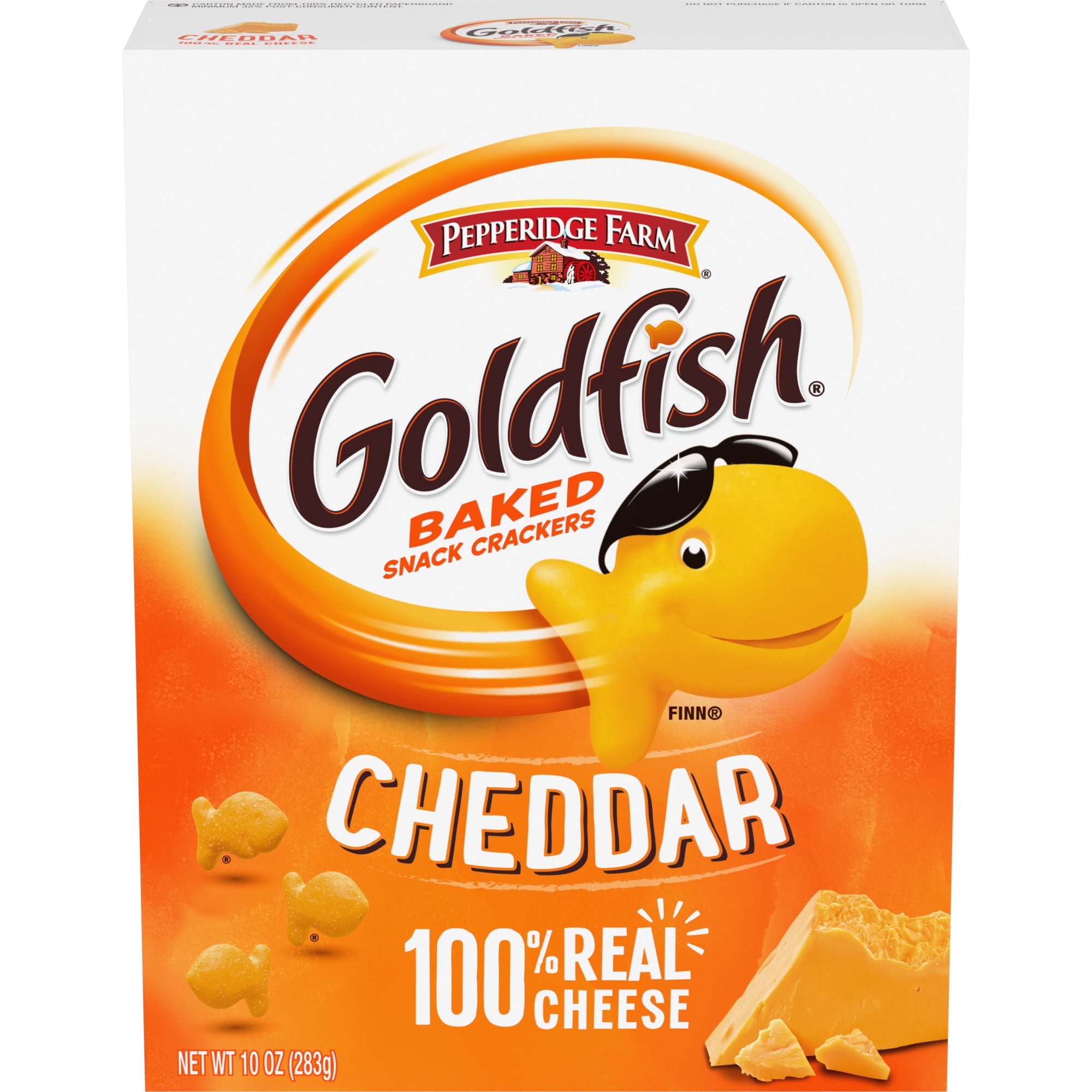 Goldfish Cheddar Crackers, Snack Crackers, 30 oz carton - Walmart.com