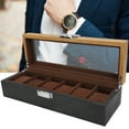 thumbnail image 4 of Watch Holder, Watch Boxes Watch Box Organizer Watch Box, Jewelry Storage for Cufflinks Watch Earrings Bracelets, 4 of 7