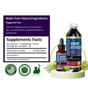 Soursop Bitters Liquid Extract 1fl.oz, 3 Packs - Organic Guanabana Leaf Supplement, Graviola, Gut Health & Cleanse - Herbal Goodness