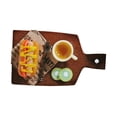 thumbnail image 4 of HILABEE Afternoon Tea Toy Model Dollhouse Accessories Hot Dog Realistic Food Model Snack, 4 of 9