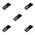 thumbnail image 2 of Qarigey Cinturón para mujer Estilo vintage Correa retro Correa ancha Accesorio de moda Cinturones para jeans Vestidos Chaqueta de plumón Bronce negro Bronce negro 5piezas Qarigey  CBP253574, 2 of 5