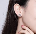thumbnail image 5 of Pendientes de unicornio Yashi en plata de ley 925 pequeños multicolor FIE815 A, 5 of 5