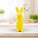 thumbnail image 5 of Estatua de Conejo de Pascua con Lazo, Brillante, para Escritorio, de Espuma Flocada, para Decoración de Interiores, 23 Cm (9 Pulgadas), 5 of 5