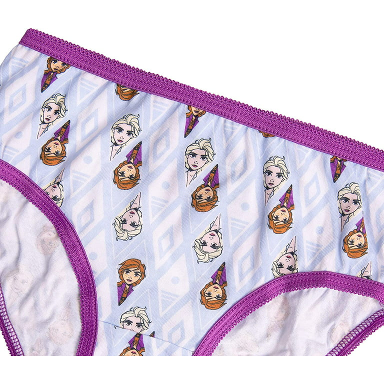 Disney Frozen Girls Panties Underwear - 8-Pack Toddler/Little Kid/Big Kid  Size Briefs Princess Elsa Anna 