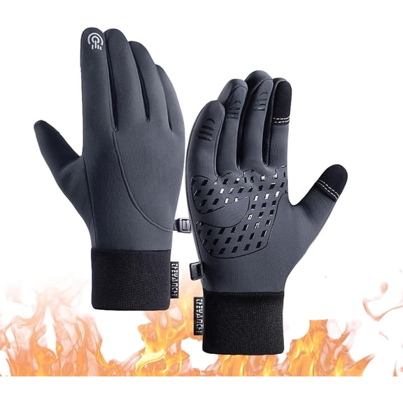 Cozy Season Gloves for Women Men, Thermal Winter Gloves Touchscreen Waterproof for Cold Weather Work Cycling Running Driving