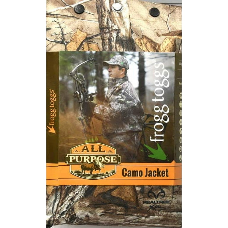 Frogg Toggs Men s All Purpose Rain Jacket Realtree Size XL XX Walmart