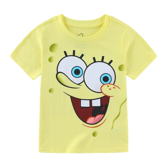 SpongeBob SquarePants Short Sleeve T-Shirt (Boys), Sizes 4-12