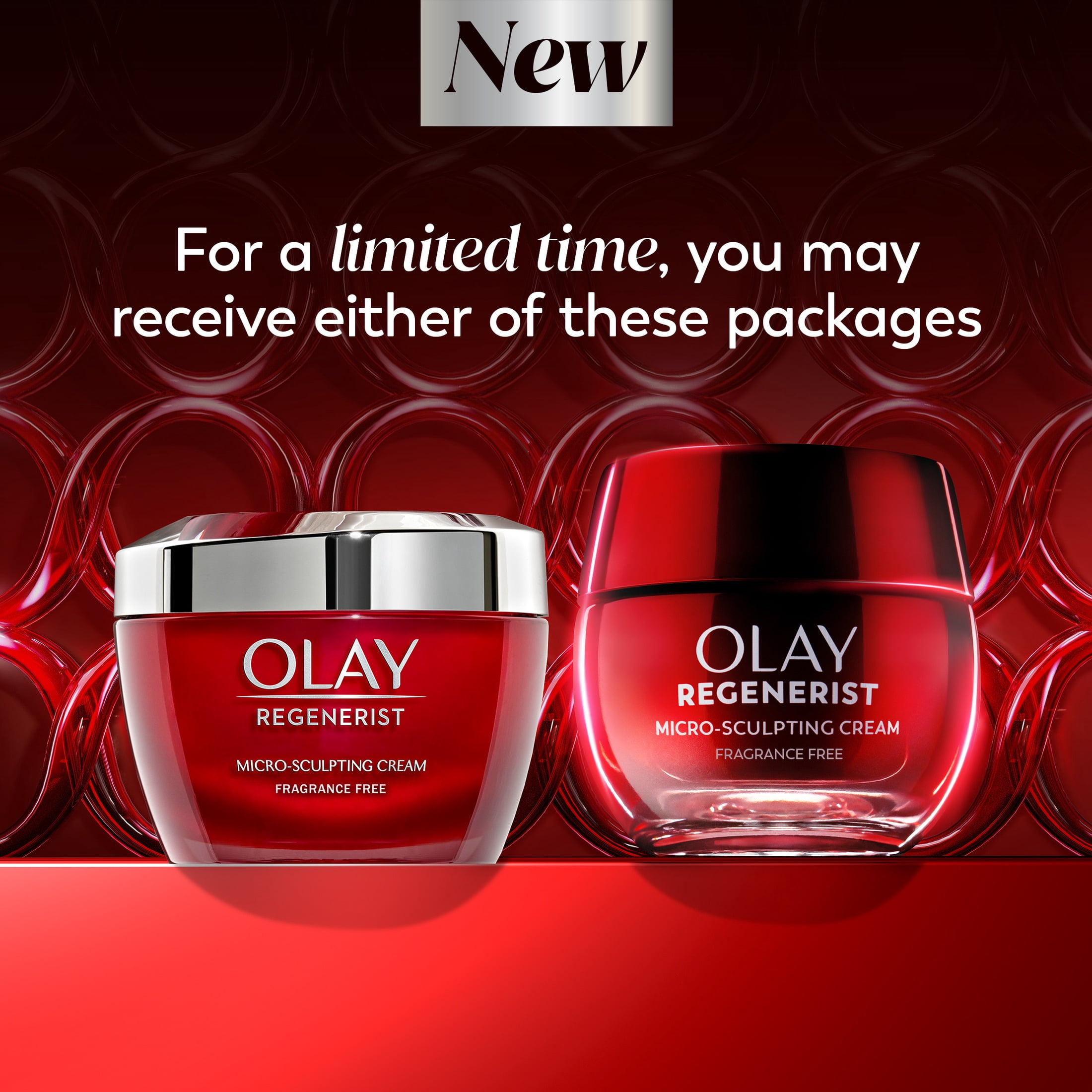 OLAY REGENERIST Anti-Aging Face Cream, Firming Moisturizer with Triple Collagen Peptide & Niacinamide, 1.7 oz