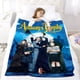 thumbnail image 5 of La Familia Addams anti-pilling, suave, ligera, esponjosa y acogedora de lujo para hogar y cocina – Perfecta para niños y adultos,100X130cm, 5 of 6
