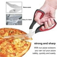 thumbnail image 3 of Miyuadkai Pizza Scissors Multi-Function Pizza Cutter, 1 Pizza Scissors Pizza Cutter with Sharp Food Grade Stainless and Handle with Soft Handle Multifunctional Kitchen Scissors, Pizza Scissors*1, 3 of 6