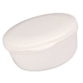 thumbnail image 2 of Yajisi Compact Round Shape Soap Box Case Dish Container Holder with Draining Plate Cover for Travel 3.8 inches / 9.7 cm, 2 of 9