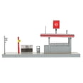 thumbnail image 3 of 1Set Grey Subway Platform Model Educational Toy With Miniature Landscape Design For Kids And Hobbyists, 3 of 8