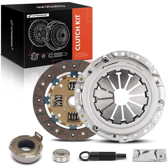 A-Premium Transmission Clutch Kit Set Compatible with Suzuki Samurai 1985-1995, Sidekick 1989, SJ413 1985, 1.3L